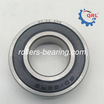 60/22 2RS شعاعی بال بیئر 22X44X12MM Deep Groove Ball Bearing